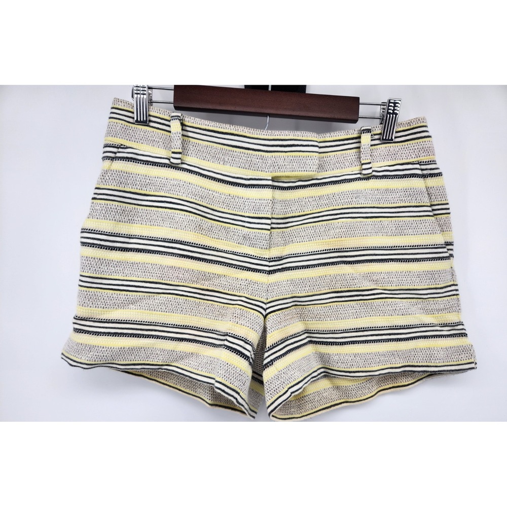 Ann Taylor LOFT The Riviera Short 4" Women's‎ Size 4 Linen Cotton Preppy
